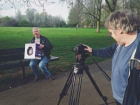 Filming with Jason Read